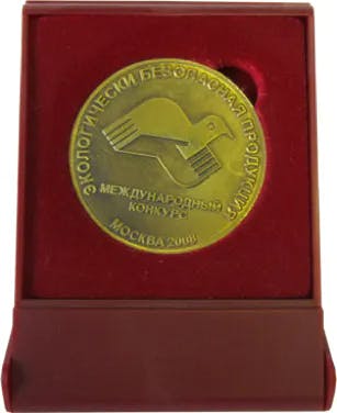 Medal ecologicheski bezopasnaya productsiya